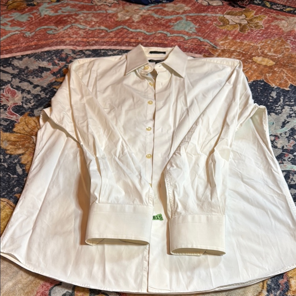 Express White Dress Shirt for Men